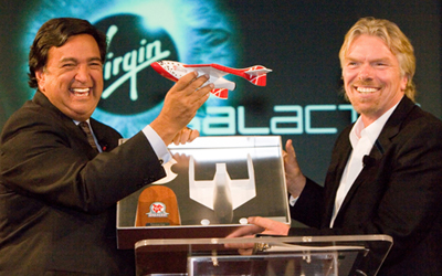 Spaceport runway dedication includes Sir Richard Branson and NM Governor Richardson
